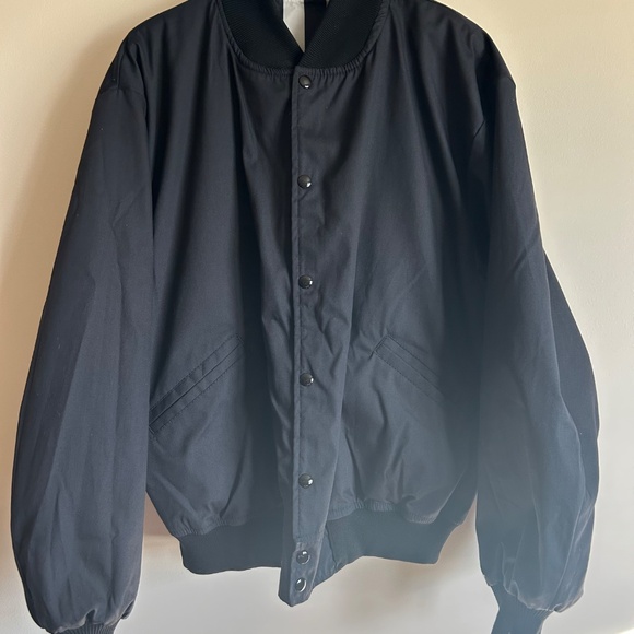 Vintage Butwin Black and White Referee Jacket Size XL Made in the USA - Picture 3 of 7